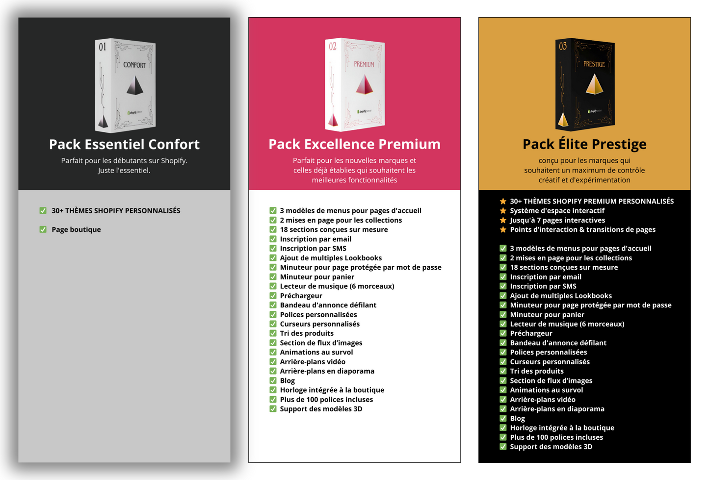 Pack Essentiel Confort